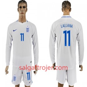 England Fodboldtrøjer Lallana 11 Hjemmebanesæt VM 2018 Langærmet